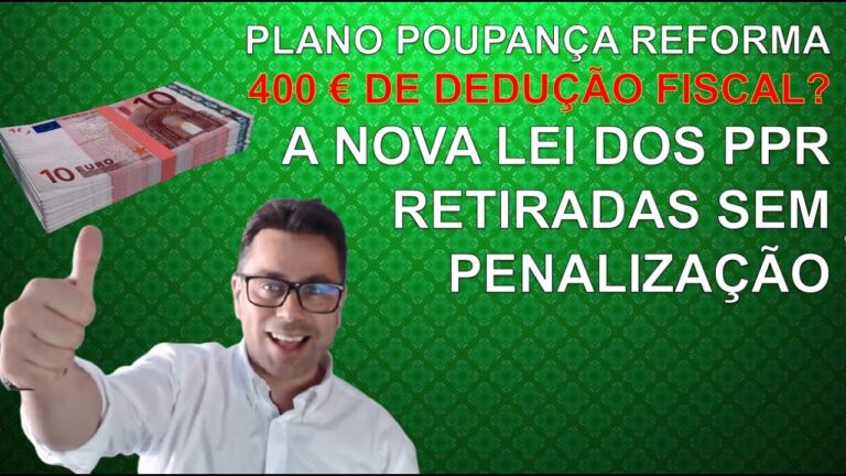 Plano Poupança Reforma: Como Funciona e Benefícios Fiscais no IRS