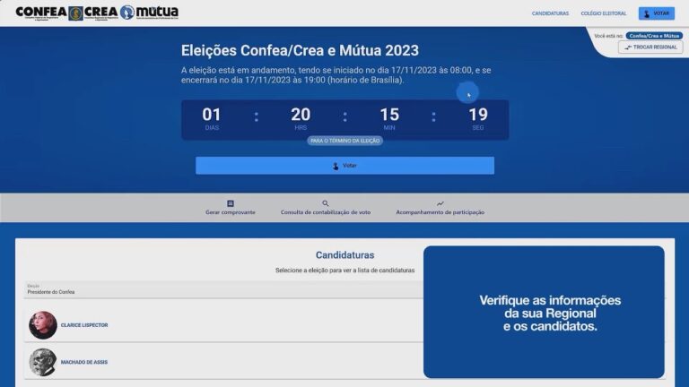 Descubra seu local de vota&ccedil;&atilde;o