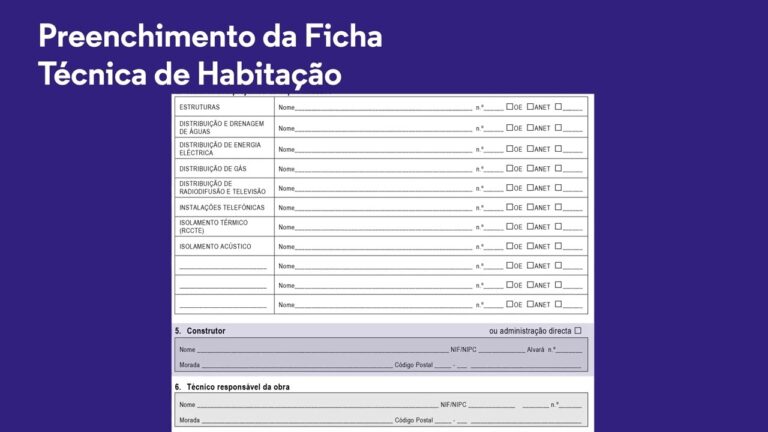 Guia Completo para Ficha T&eacute;cnica de Habita&ccedil;&atilde;o