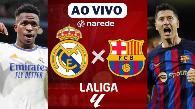 Bar&ccedil;a x Madrid: Assista Gr&aacute;tis Online