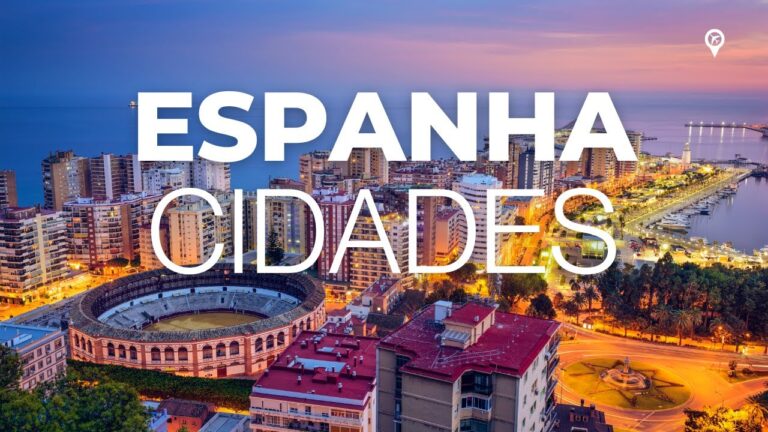 Mapa de Espanha: Principais Cidades