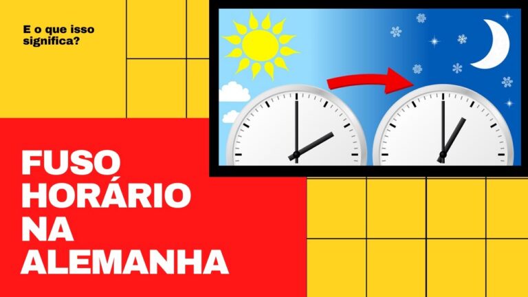 Hor&aacute;rio atual na Alemanha