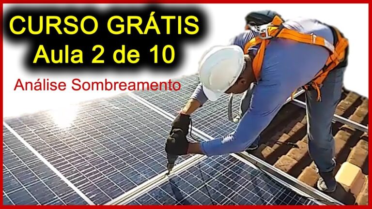 Curso Gratuito de Instala&ccedil;&atilde;o de Placas Solares