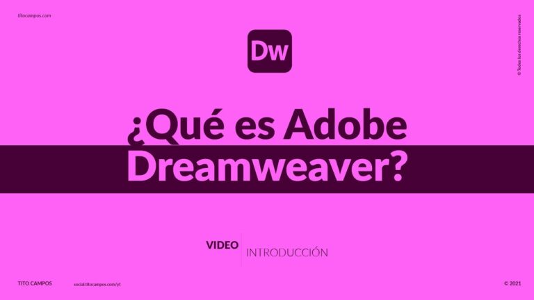 O Que &Eacute; Dreamweaver?