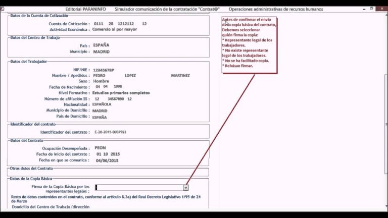 Curso de N&oacute;minas e Seguros Sociais do SEPE