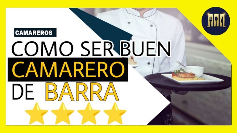 O Papel do Camarero de Barra: Funções e Responsabilidades