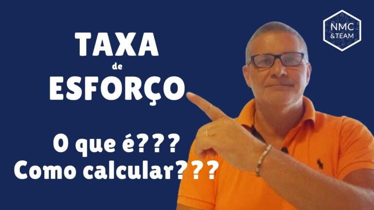Entendendo a Taxa de Esforço no Crédito Habitação